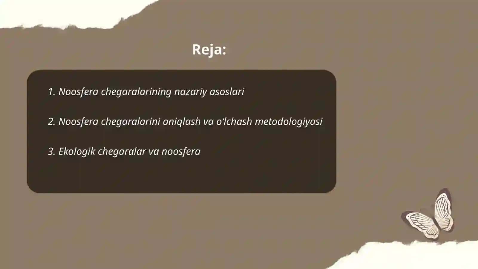Noosfera chegaralari 2