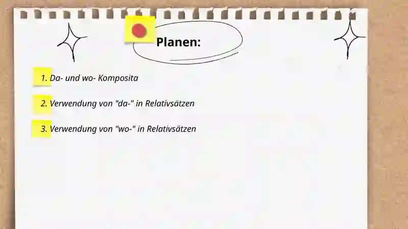 Da- und Wo-Komposita in der deutschen Sprache 2