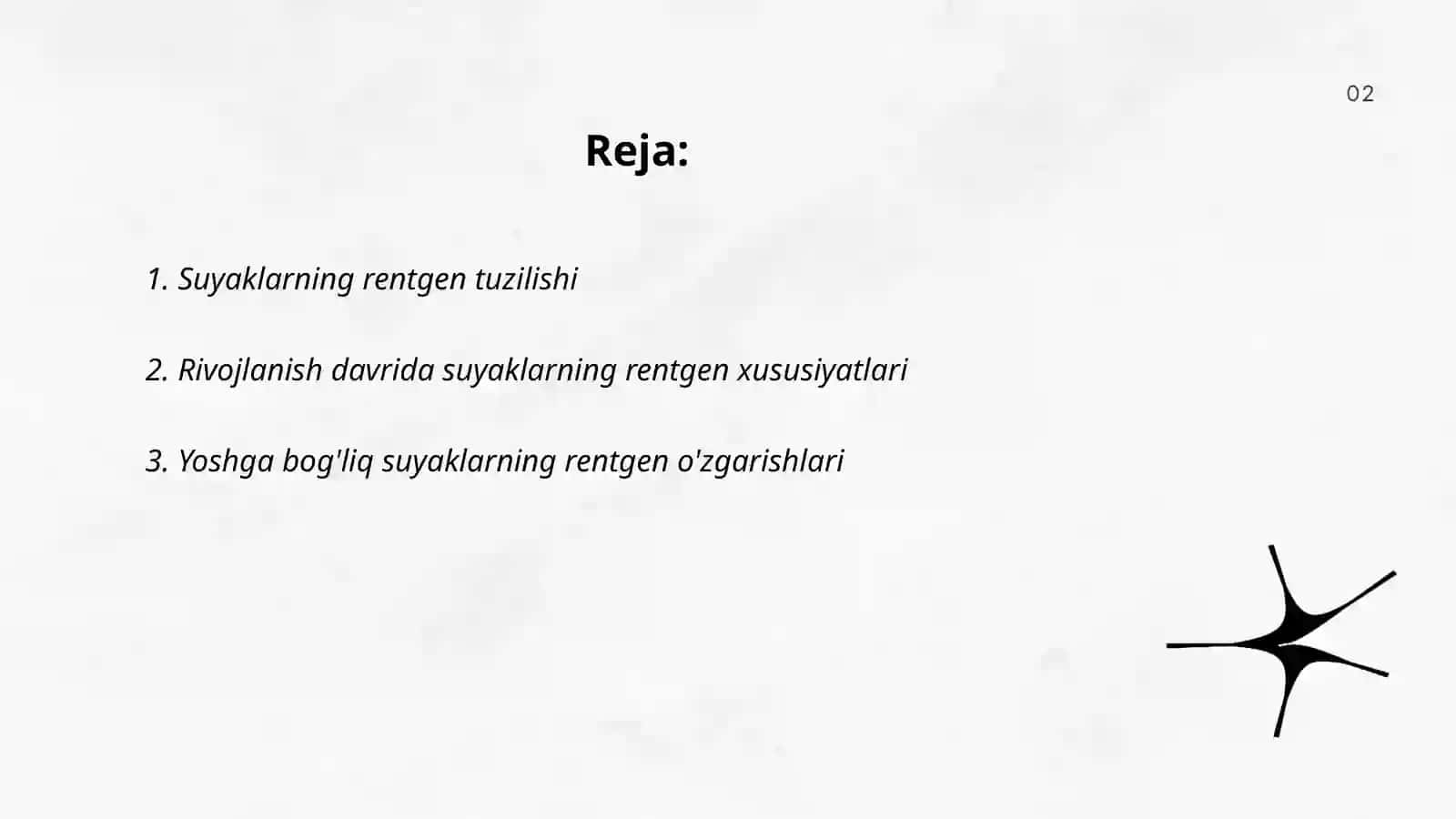 Skelet suyaklarining rentgenanatomiyasi 2