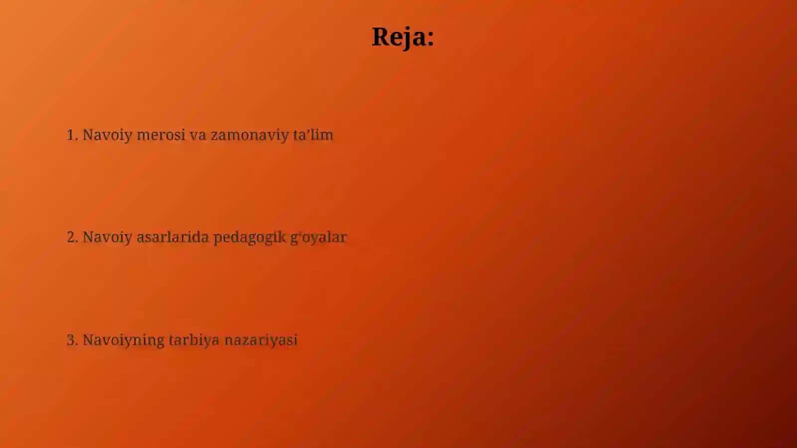 Alisher Navoiy pedagogik qarashlar 2