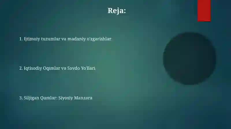 Siljigan Qumlar: Siyosiy Manzara 2