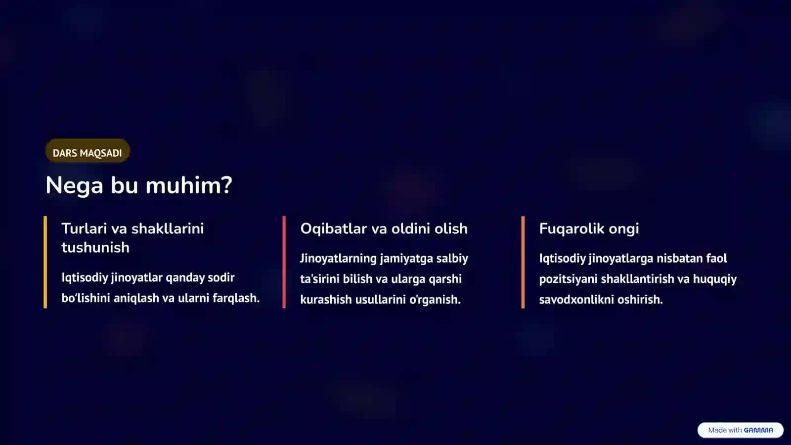 Iqtisodiyot sohasidagi jinoyatlar 2