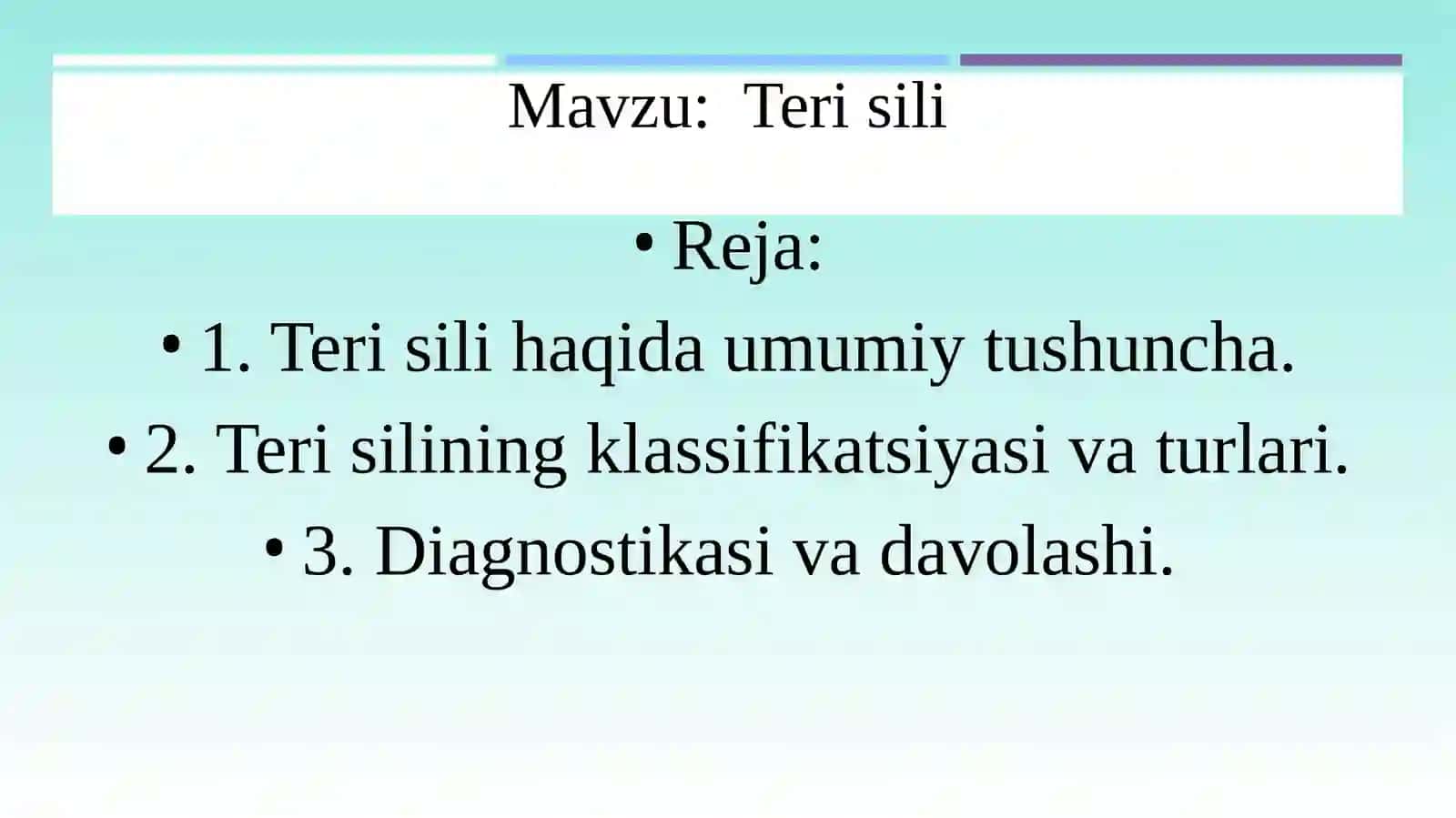 Teri sili taqdimot 2