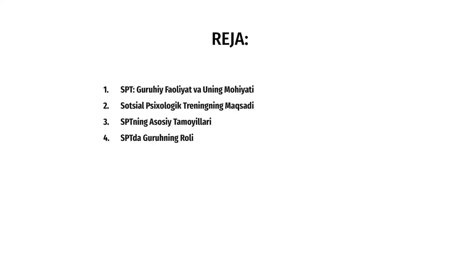 SPT (Sotsial Psixologik Trening) 2