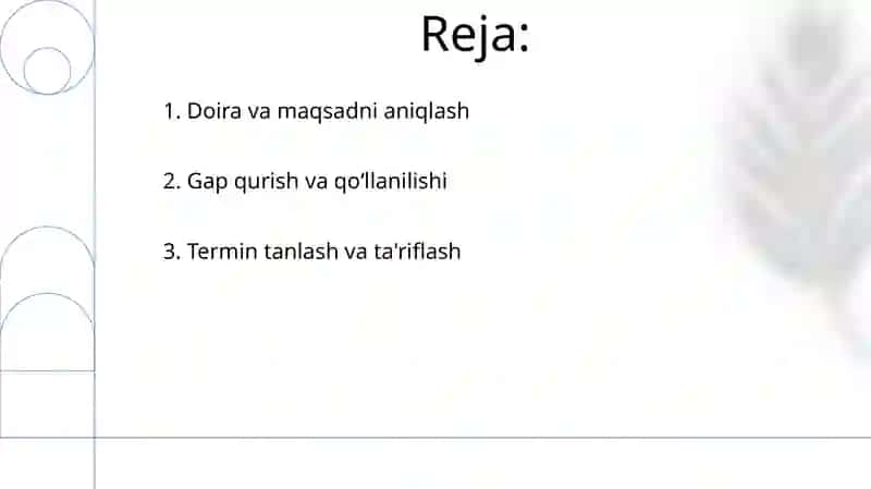 Til va terminologiya. Mutaxassislik atamalari lug'ati 2
