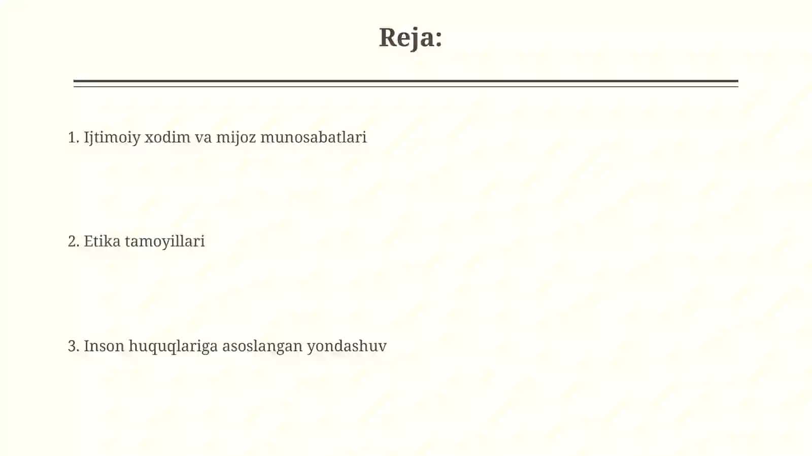 Ijtimoiy ishchi va mijoz munosabati 2