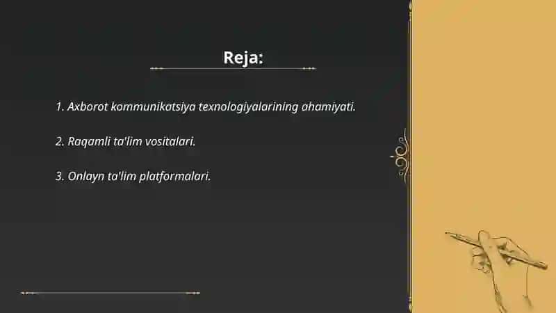Axborot kommunikatsiya texnologiyalari 2