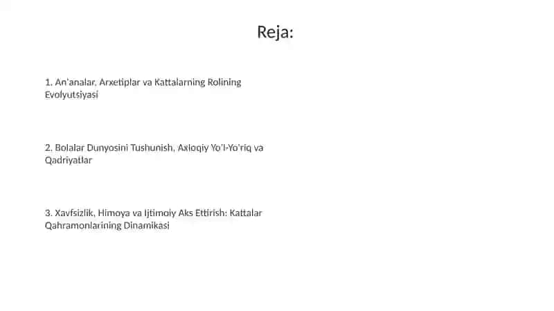 Bolalar adabiyotidagi kattalar obrazlari va mohiyati 2
