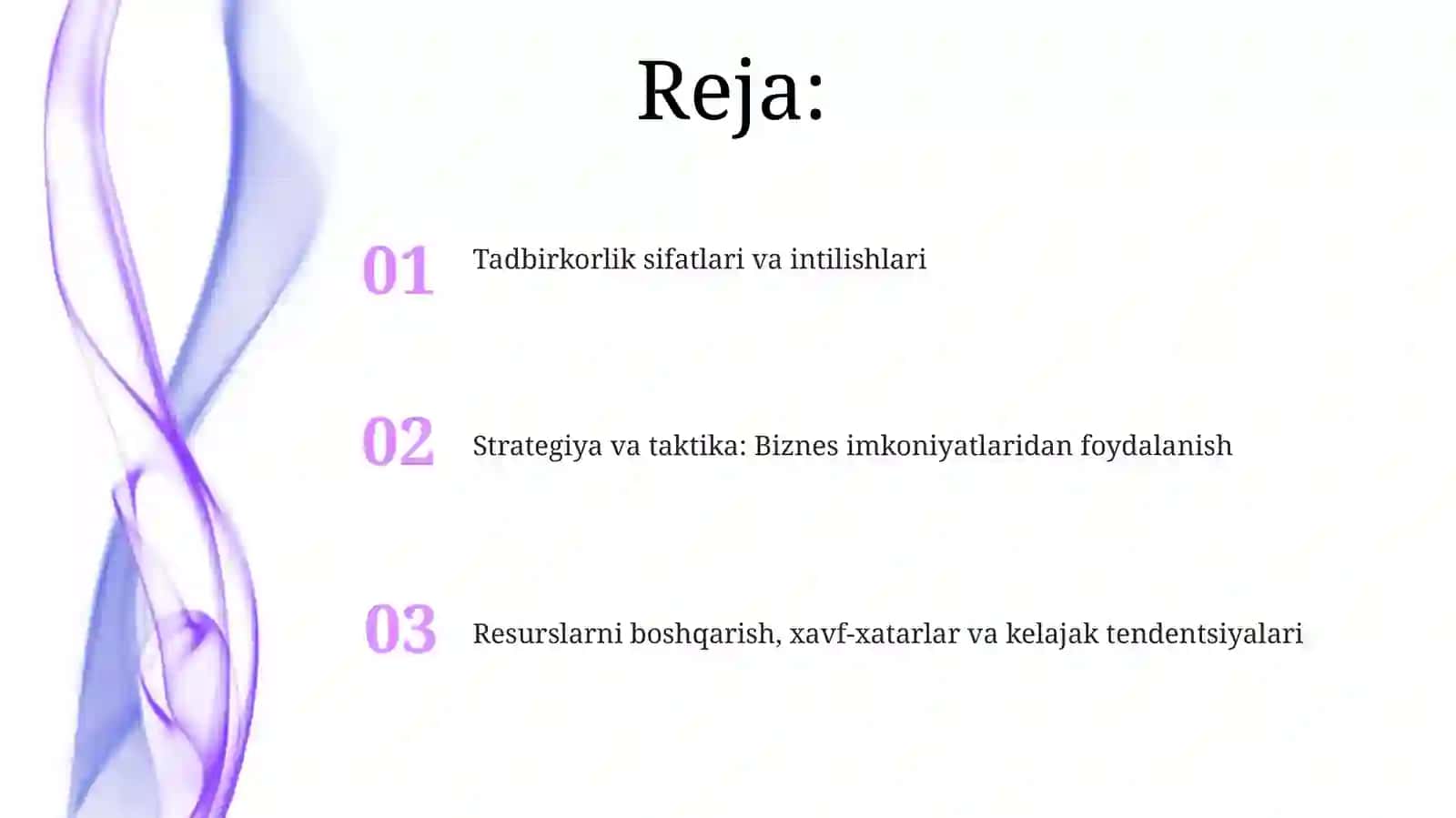 Tadbirkorlik sifatlari va intilishlari 2