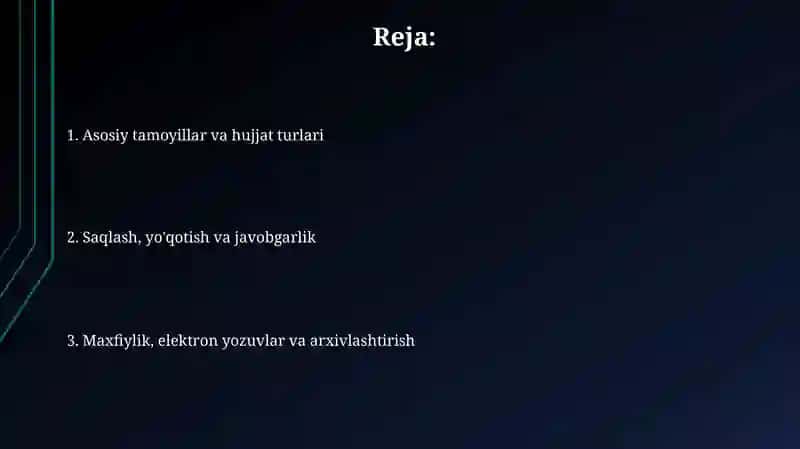 Armiyada ish yuritishning asosiy qoidalari 2