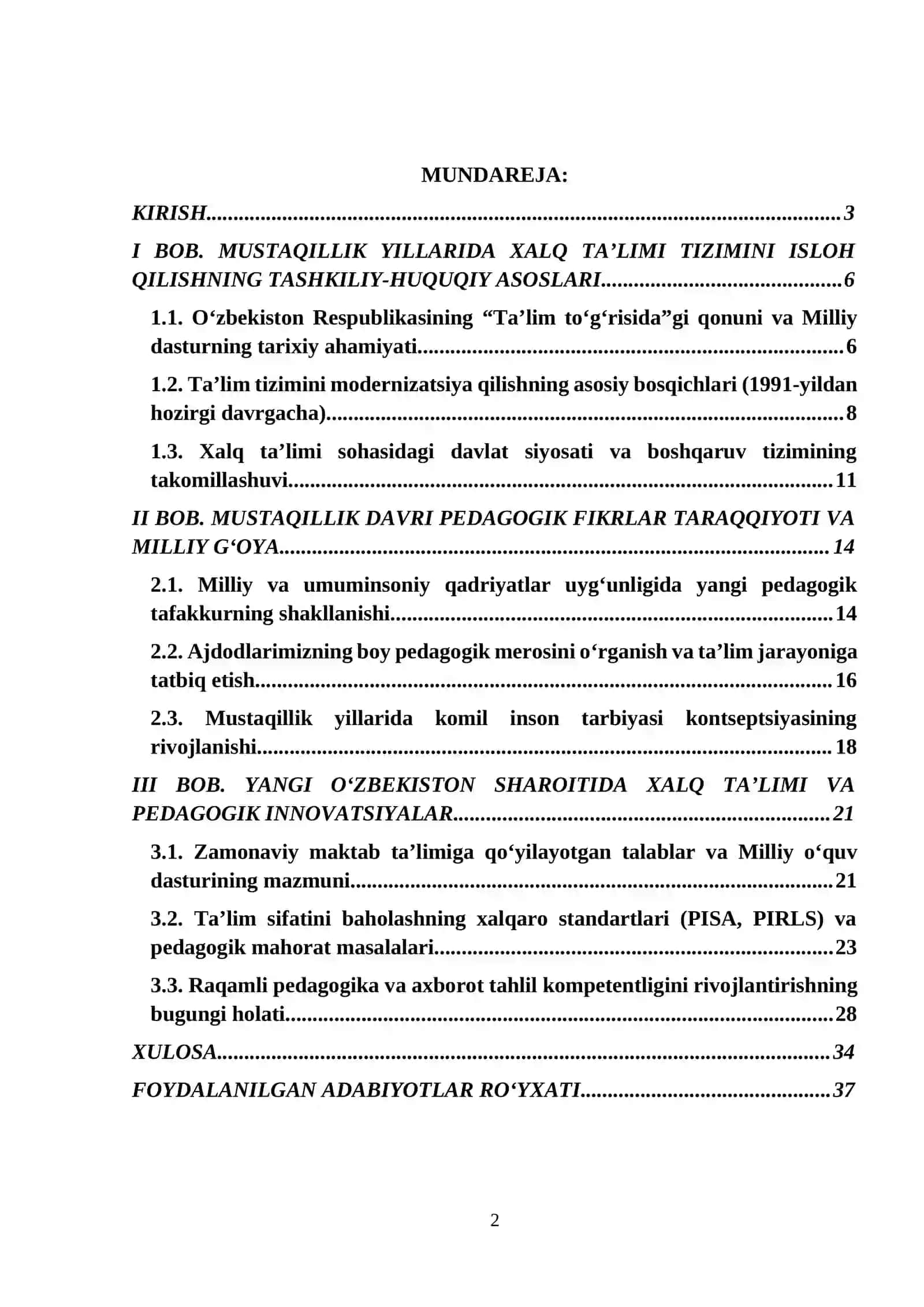 Boshlang‘ich ta’lim pedagogikasi 2