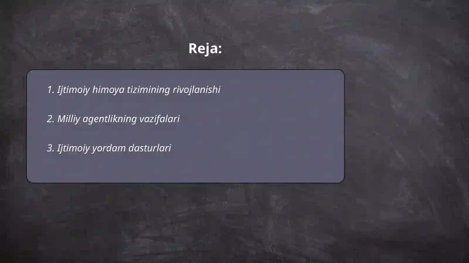 Ijtimoiy himoya milliy agentligi faoliyati 2