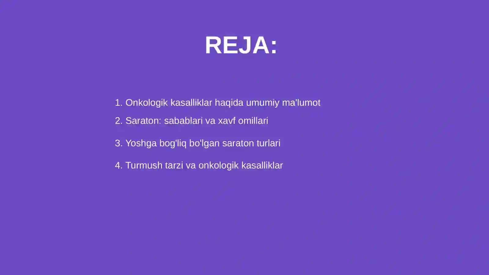 Onkologik kasalliklar 2