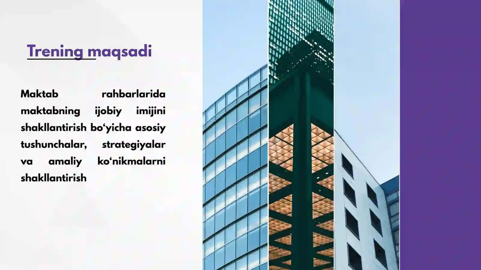 Maktab imijini shakllantirish 2