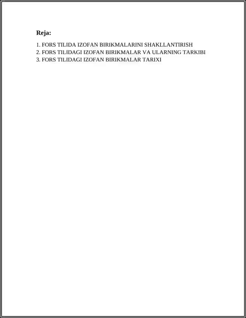 FORS TILIDA IZOFAN BIRIKMASI 2