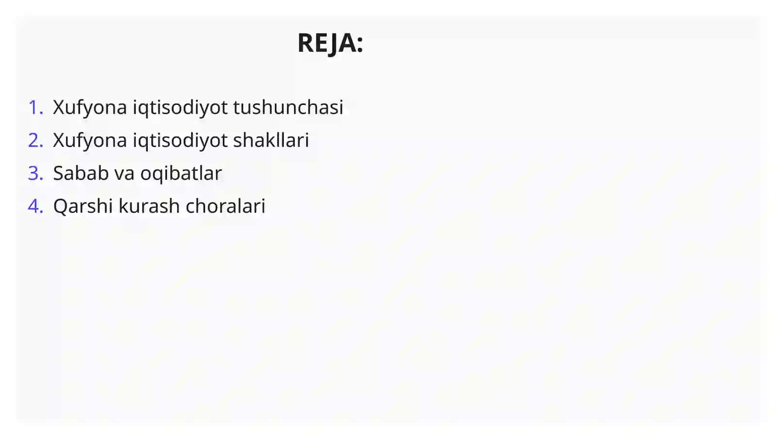 Xufyona Iqtisodiyot va Uning Shakllari 2