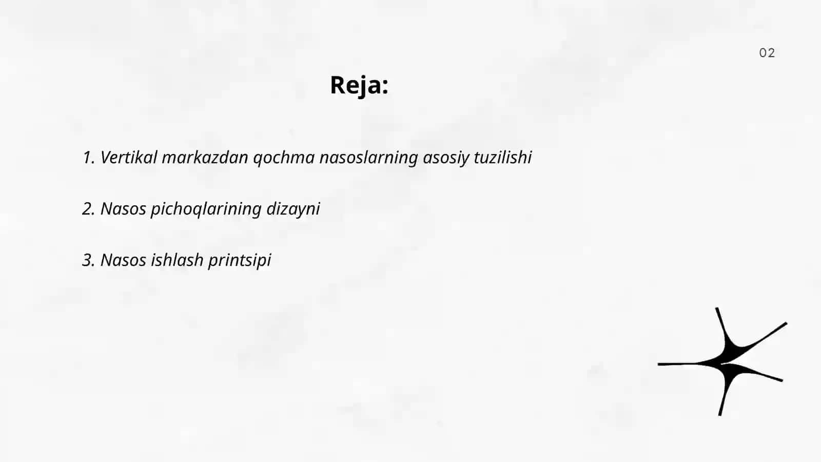 Verikal markazdan qochma nasoslar 2