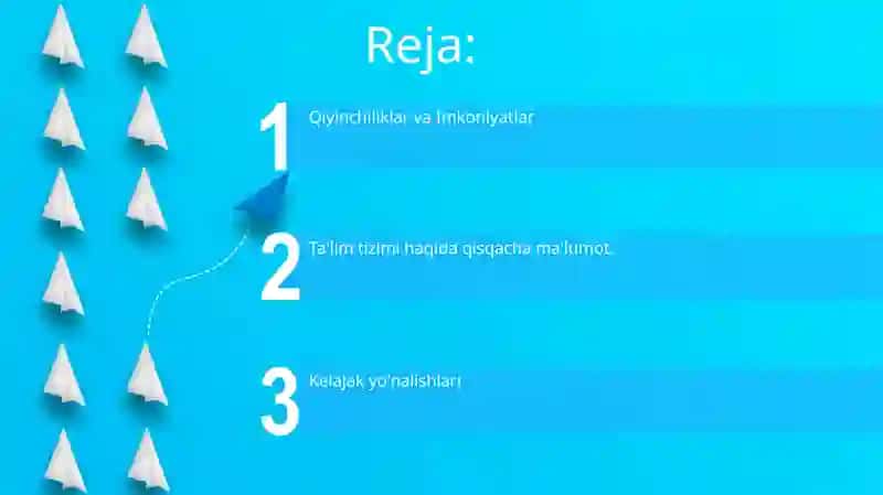 Qiyinchiliklar va Imkoniyatlar 2