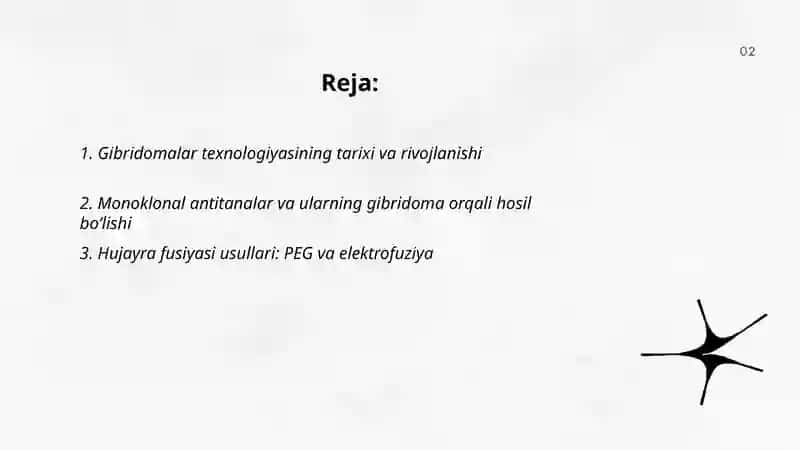 Gibridomalar texnalogiyasi 2