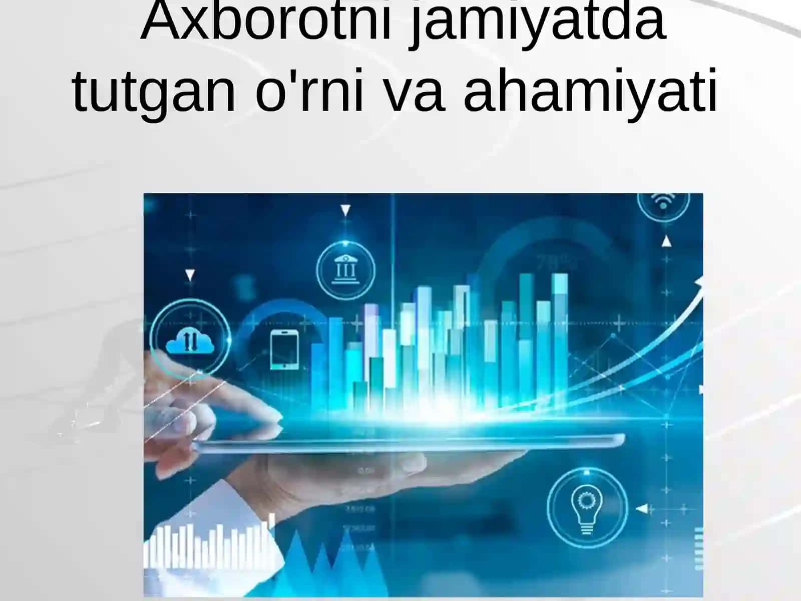 Mediasavodxonlik va axborot madaniyati 2