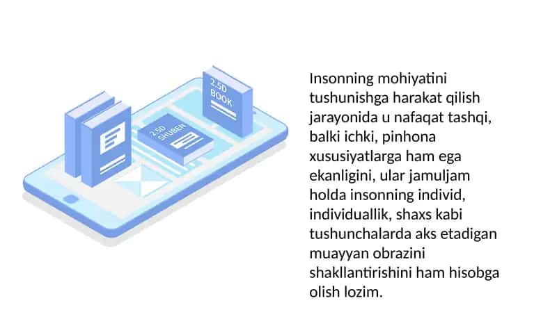 Individ, Shaxs va Individuallik Tushunchalari 2