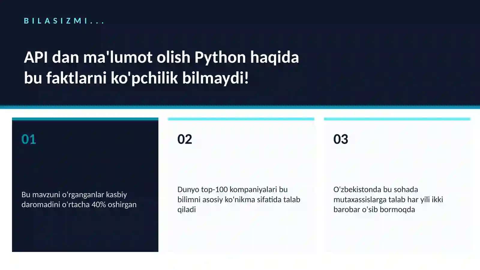 API dan ma'lumot olish Python 2