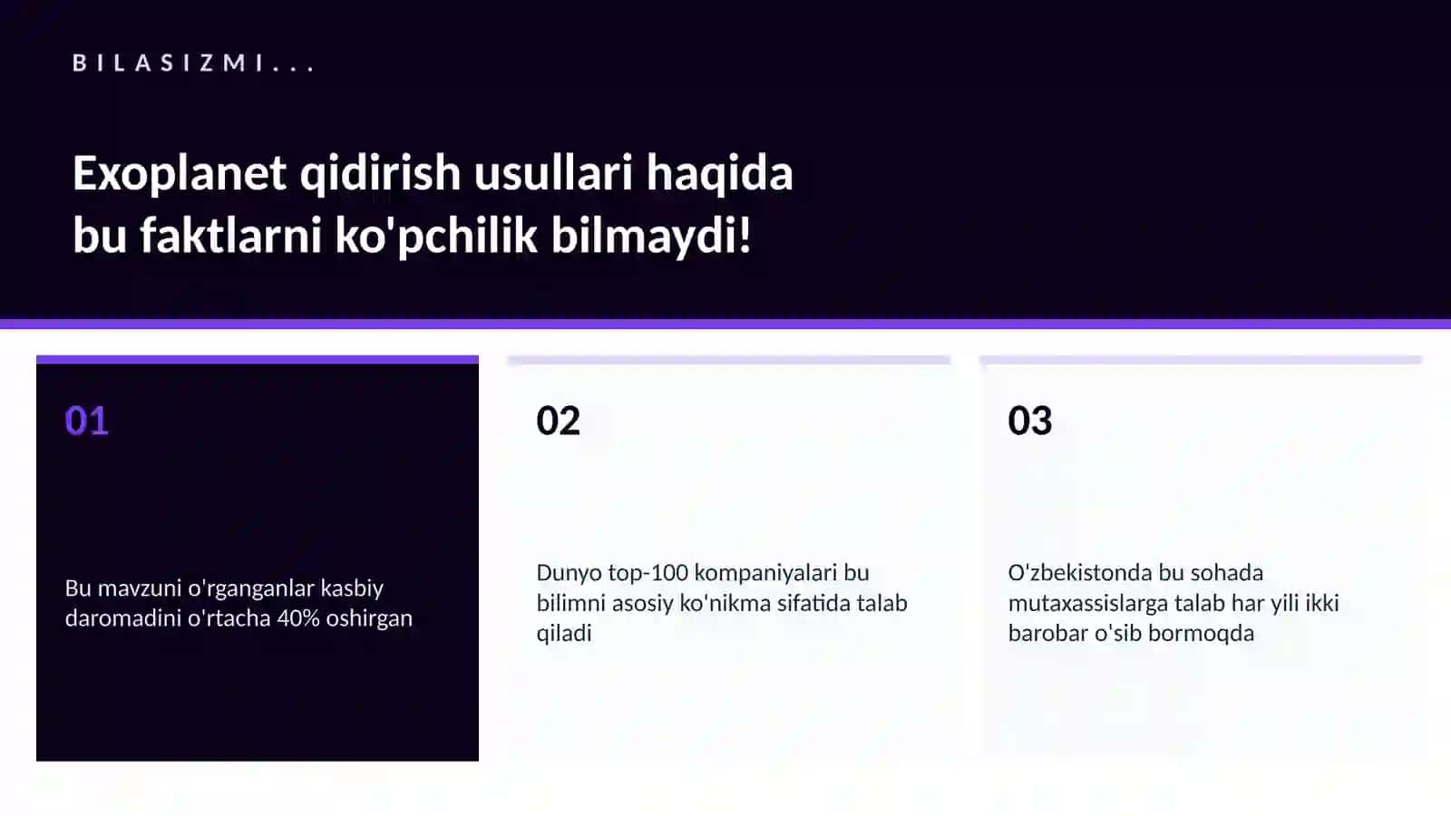 Exoplanet qidirish usullari 2