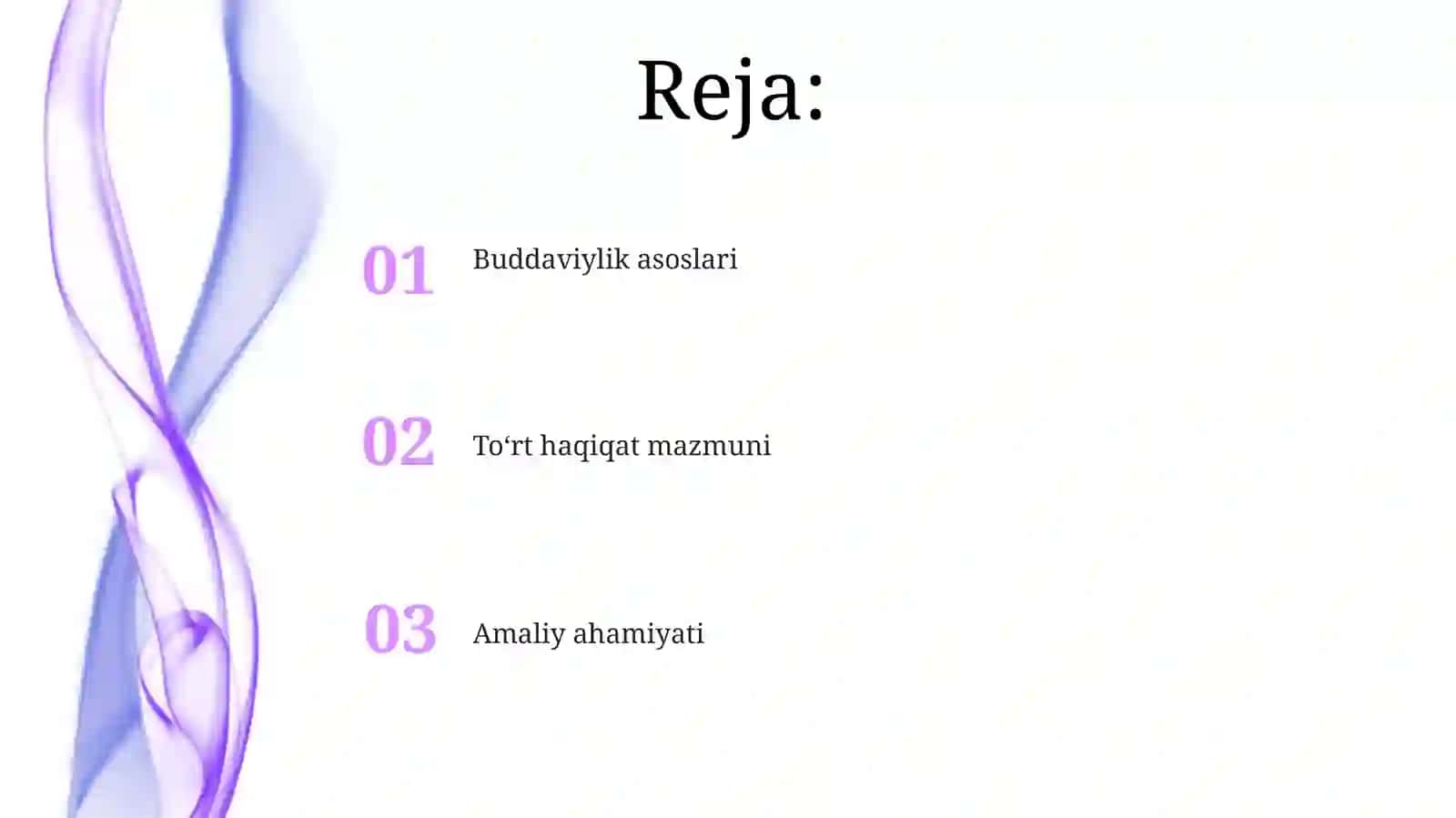 Buddaviylikdagi toʻrt haqiqat 2