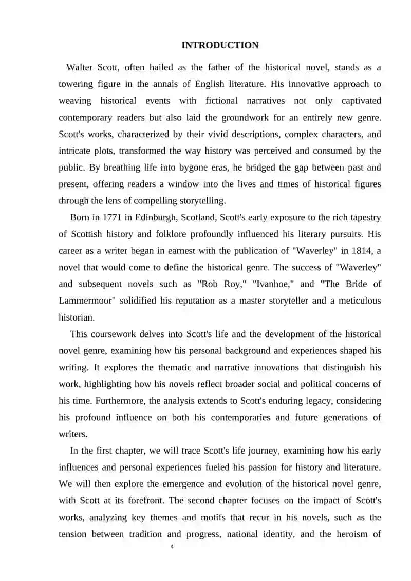 Walter Scott: Pioneer of the Historical Novel 2