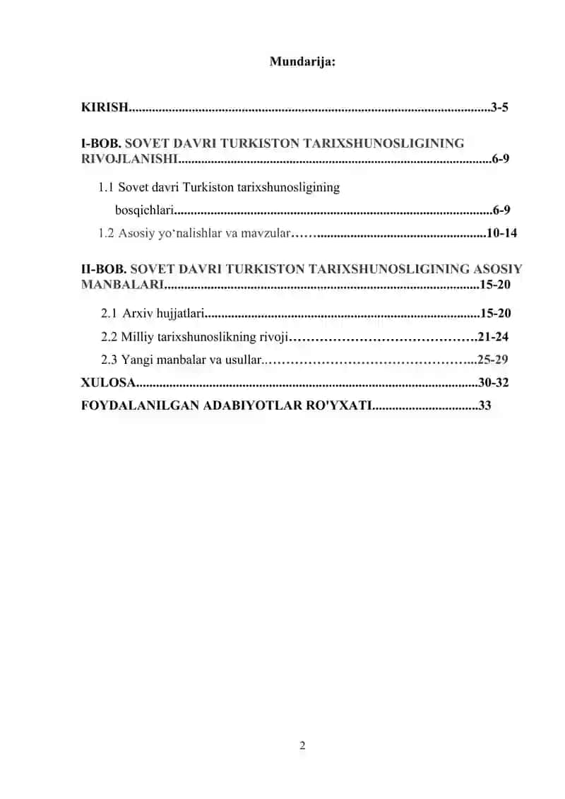Sovet davri Turkiston tarixi tarixshunosligi. 2
