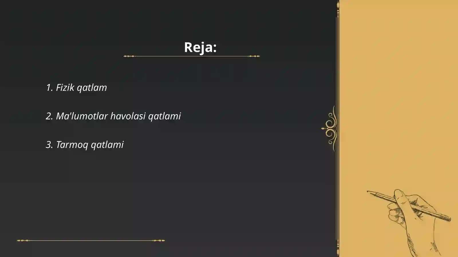 Fizik qatlam 2