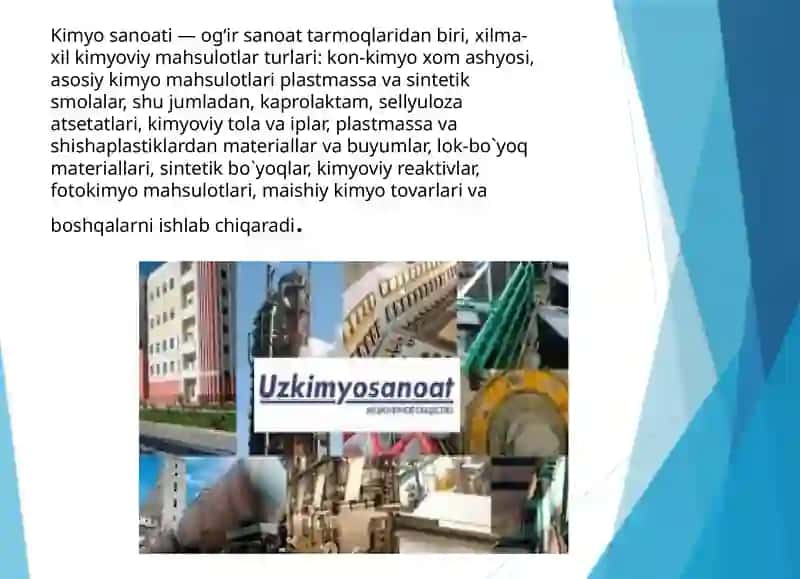 O’zbekistonda Kimyosanoati 2