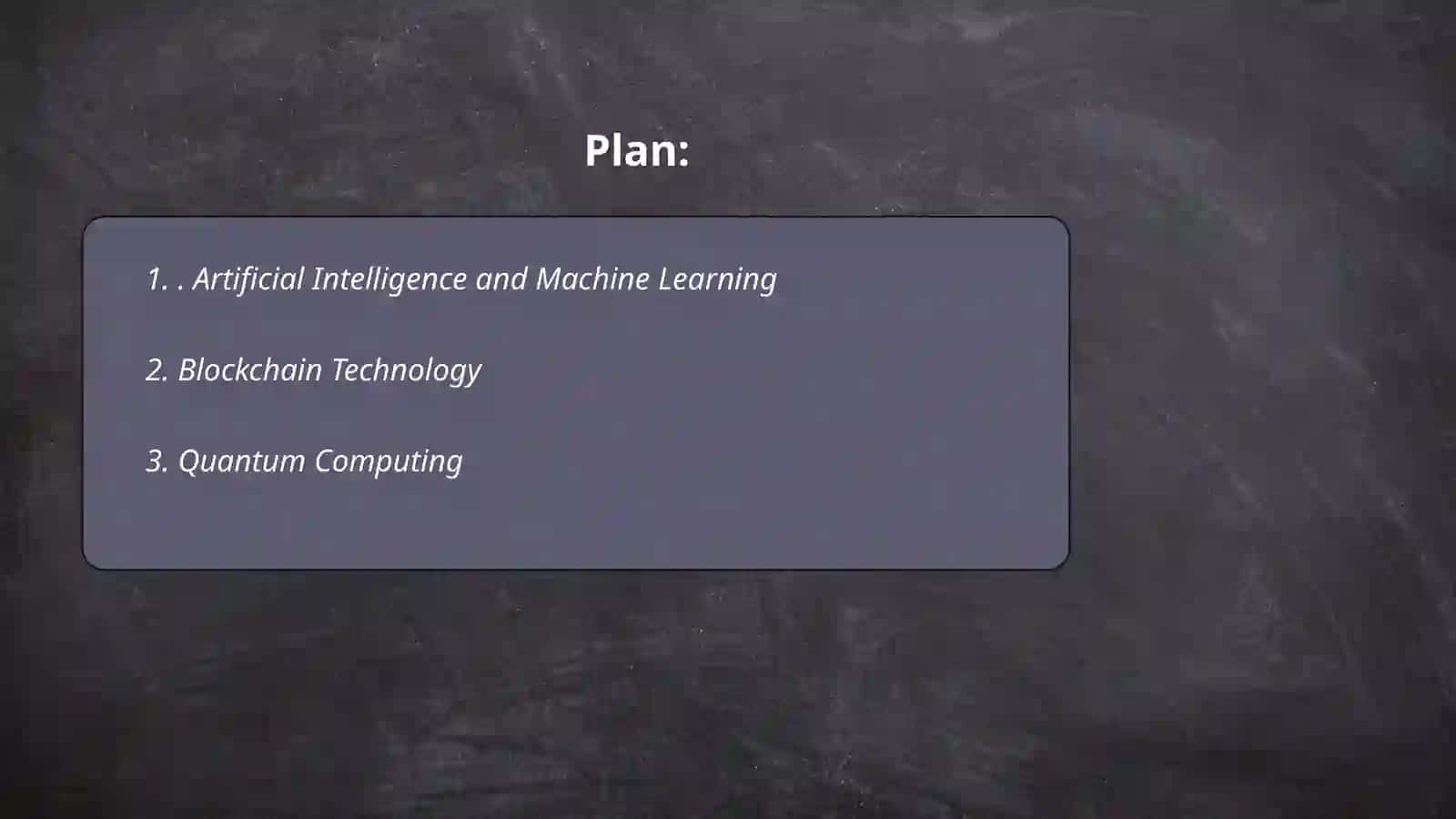 Artificial Intelligence and Machine Learning 2