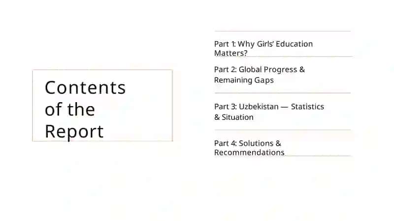 Education of Girls Key to Achieving Gender Equality 2