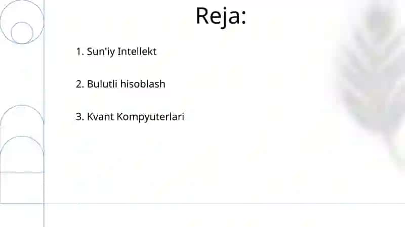 Zamonaviy kompyuter texnologiyalari 2