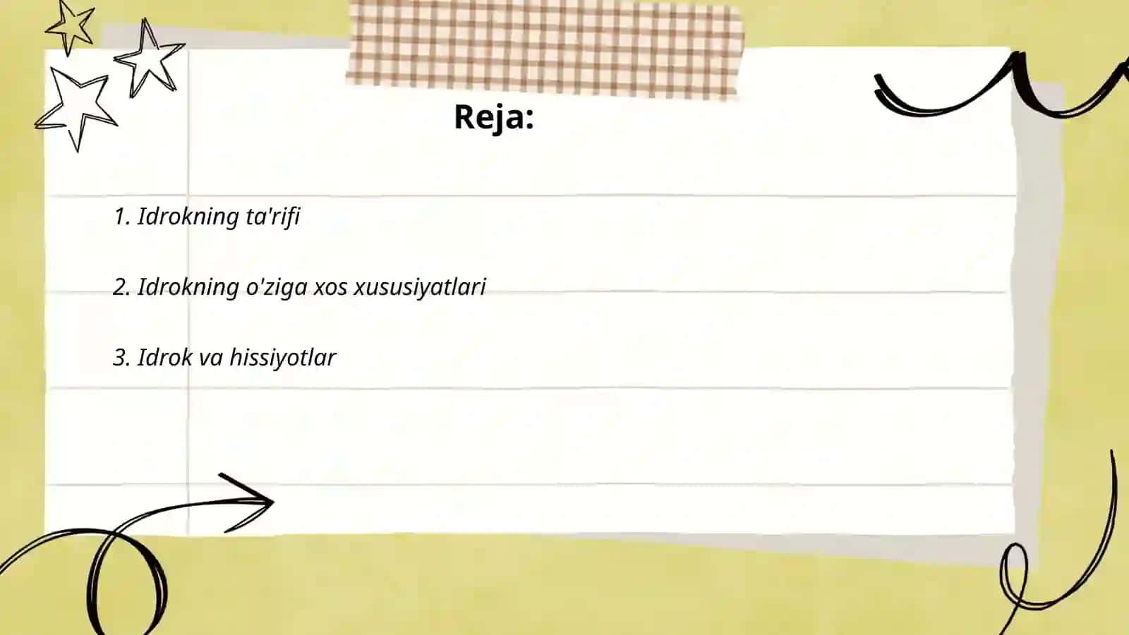 Umumiy psixologiyadan taqdimoti 2