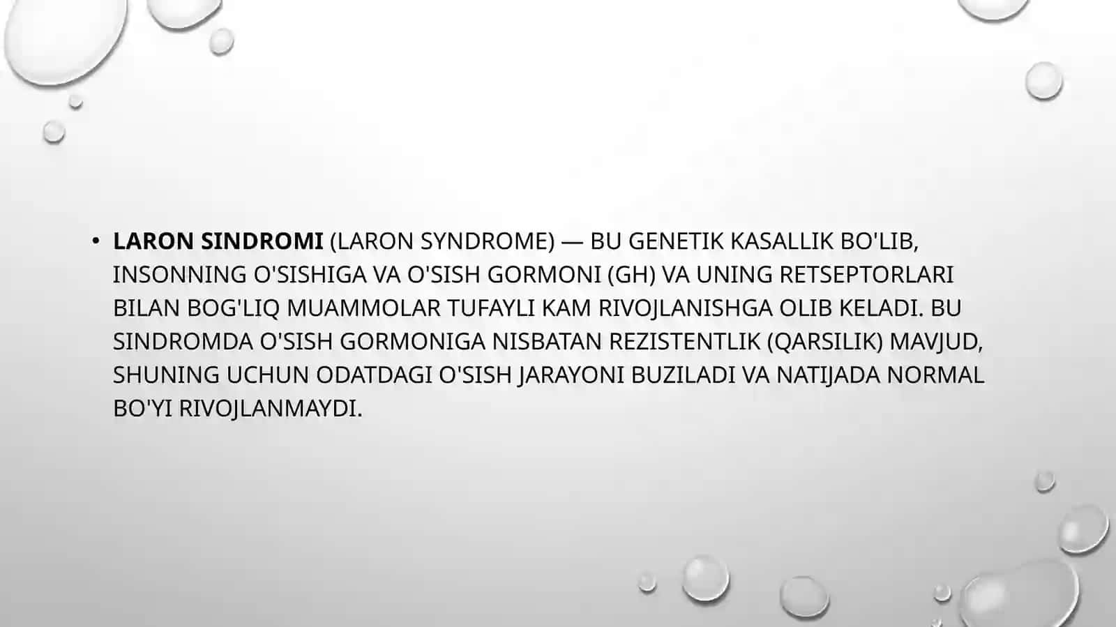 Laronsindromi 2