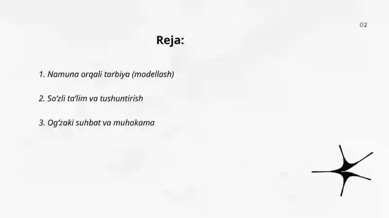 Tarbiyaning umumiy metodlari 2