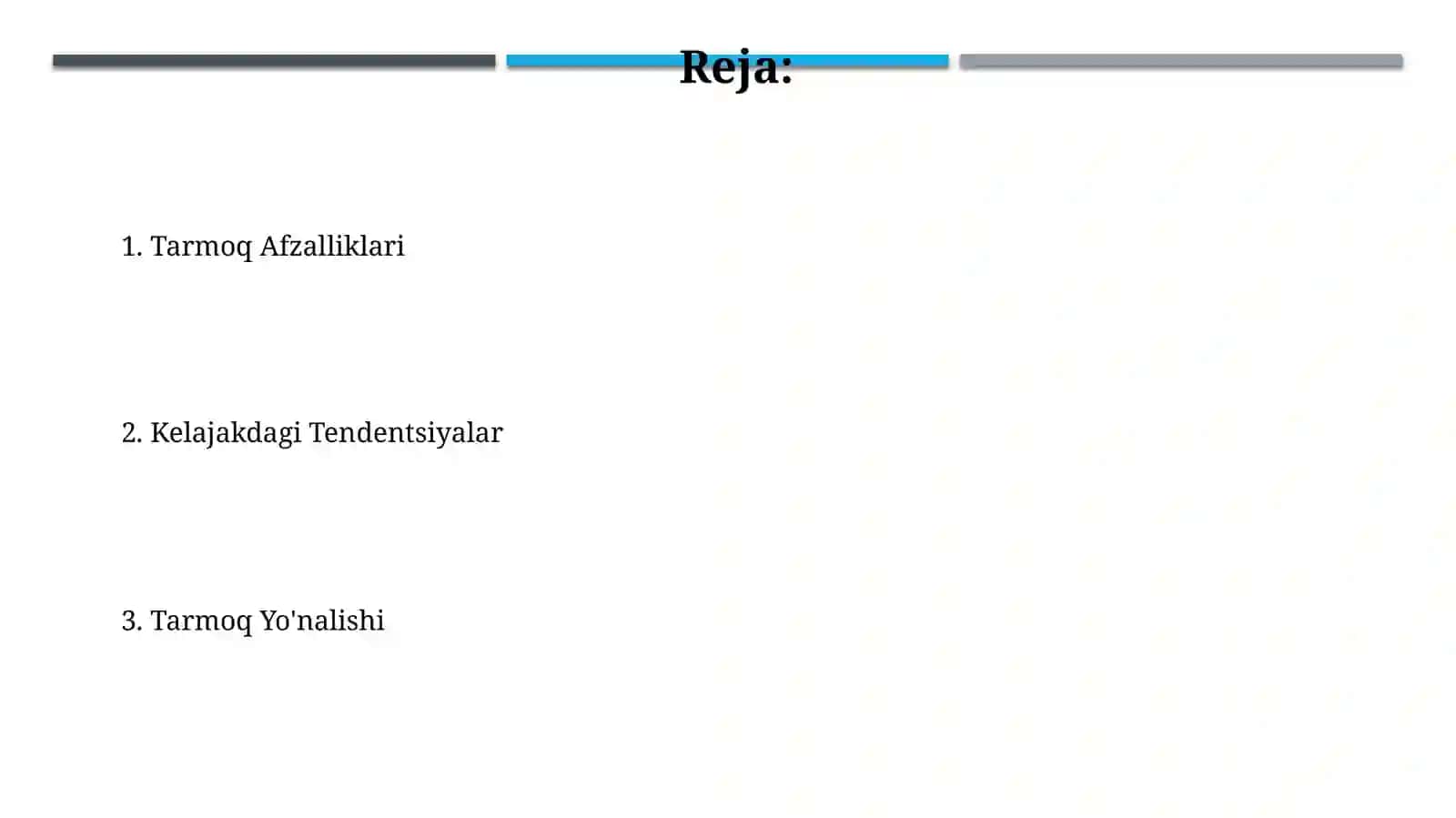 Netvorking yoʻnalishi va afzalliklari 2