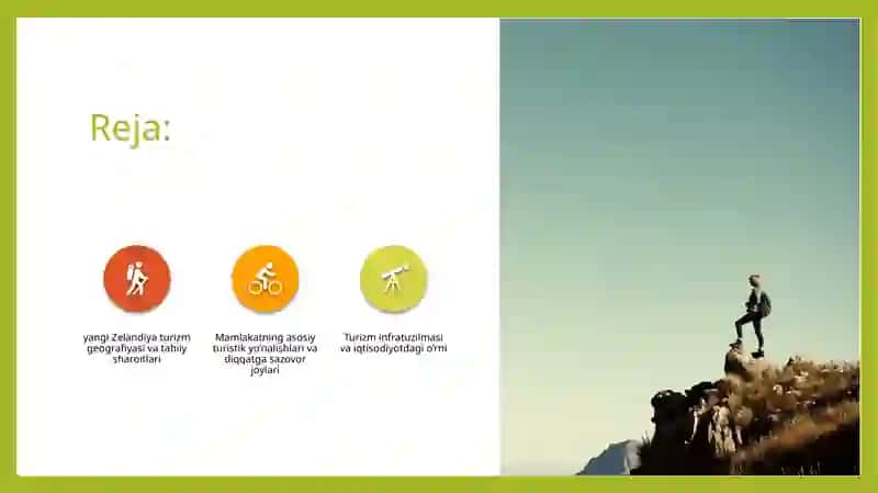 Yangi Zelandiya Turizm Geografiyasi 2