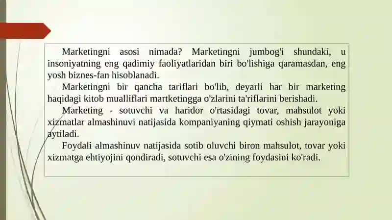 Marketing anima 2