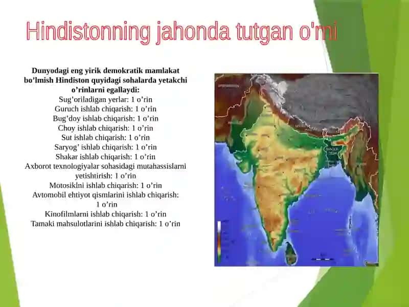Hindiston iqtisodiy rivojlanishi 2