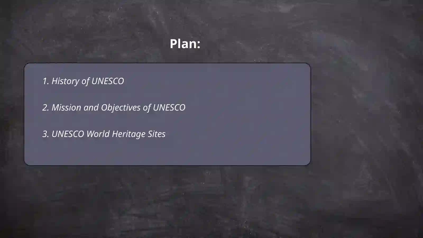 Yunesko tashkiloti haqida 2