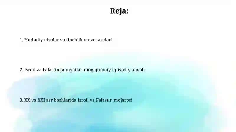 Oslo jarayoni va tinchlik shartnomasi 2