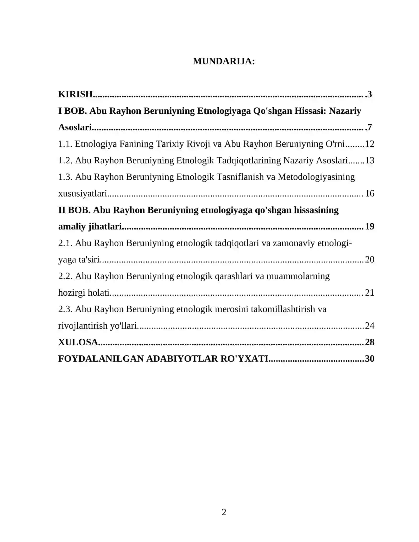 Abu Rayhon Beruniyning etnologiyaga qo‘shgan hissasi 2