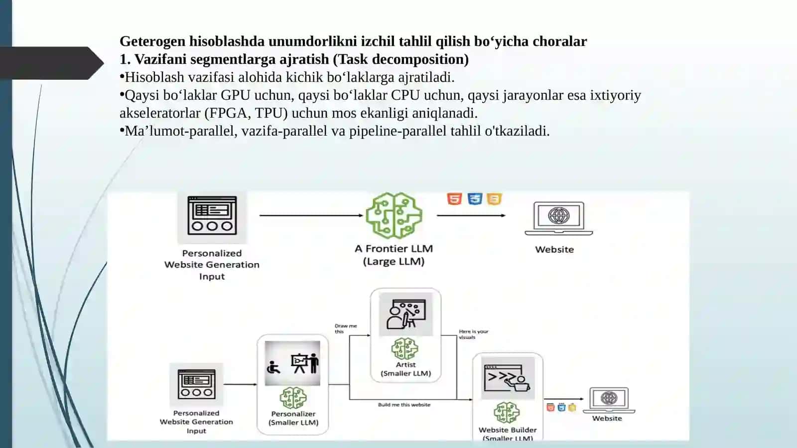 Geterogen hisoblashda unumdorlikni izchil tahlil qilish bo'yicha choralar 2