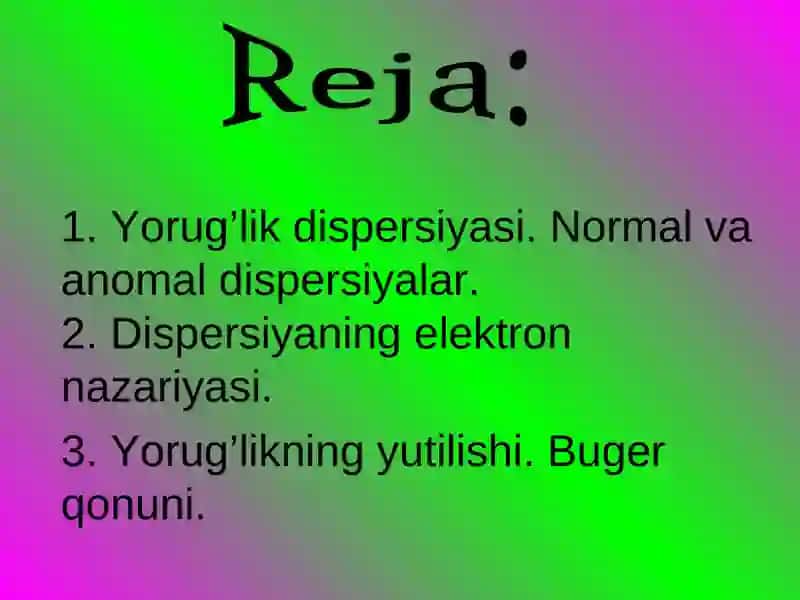 Yorug'likning qutblanishi 2