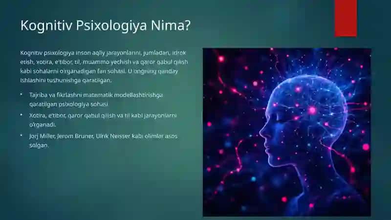 Kognitiv Psixologiyaning Zamonaviy Muammolari 2