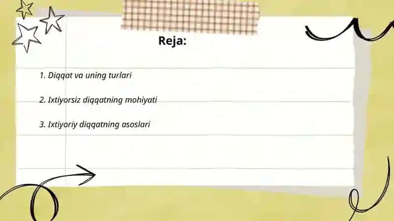 Diqqat turlari 2