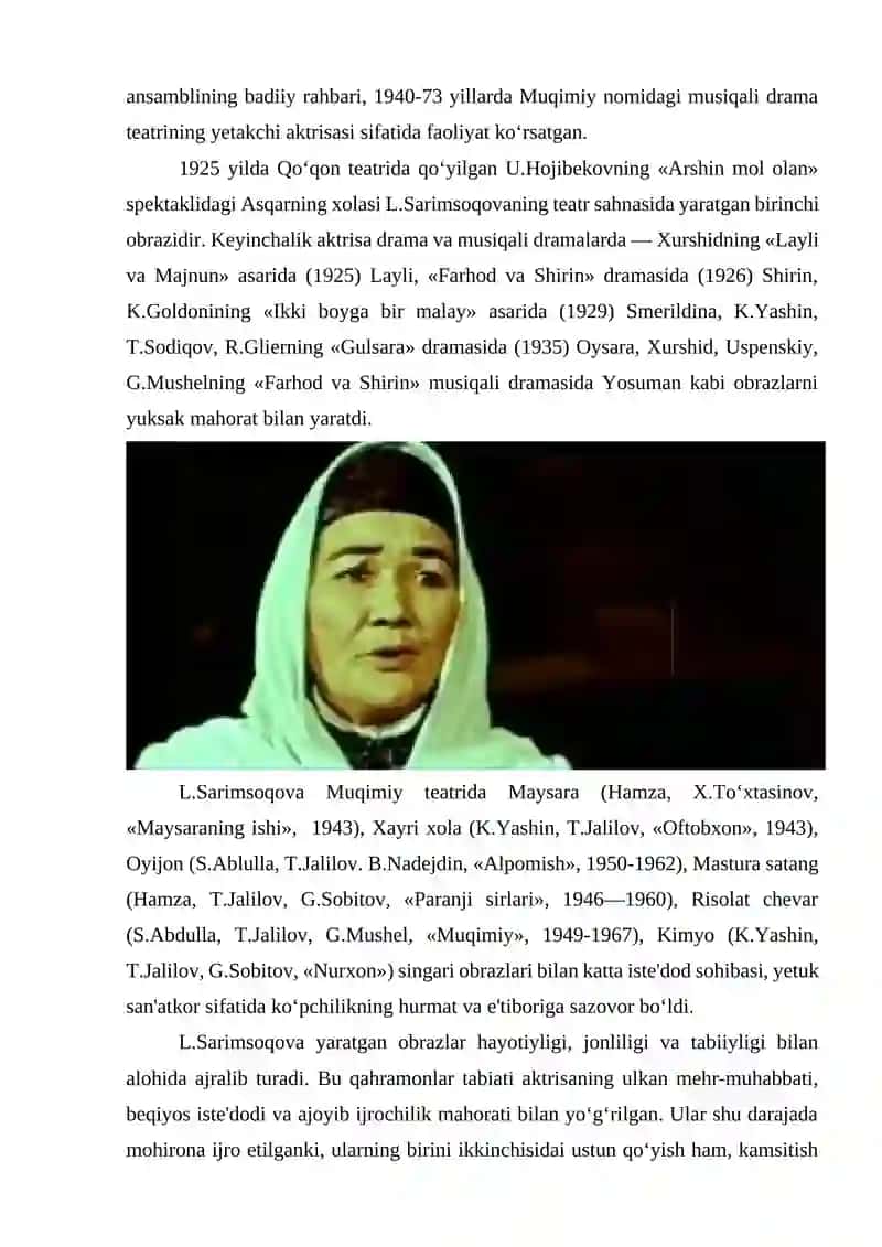 Lutfixonim Sarimsoqova 2